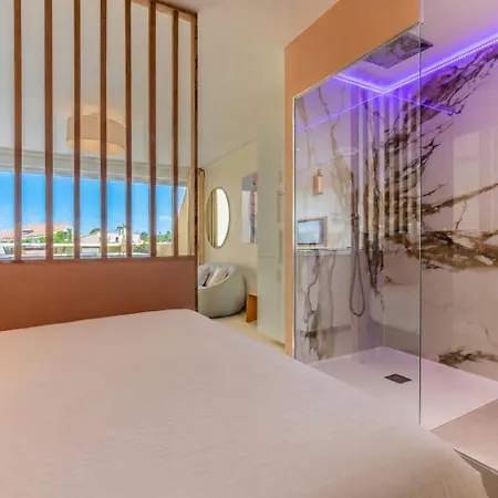Apartman Nest Luxe - Terrasse - Design - A Pied - Parking - Village Naturiste