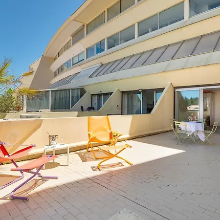 Love Nest Luxe - Terrasse - Design - Plage A Pied - Parking - Village Naturiste Apartman *