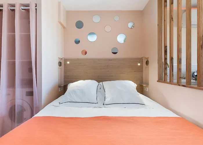 Love Nest Luxe - Terrasse - Design - Plage A Pied - Parking - Village Naturiste Appartement *