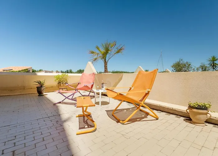 Apartment Love Nest Luxe - Terrasse - Design - Plage A Pied - Parking - Village Naturiste